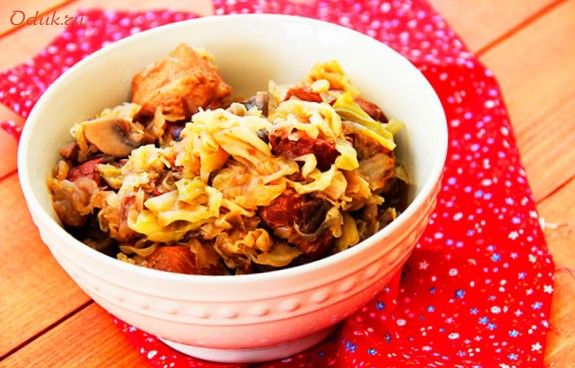 бигус, по-польски, свинина, капуста бигус, по-польски, свинина, капуста