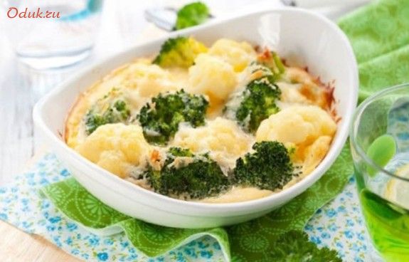 гратен, сыром, жир, капуста