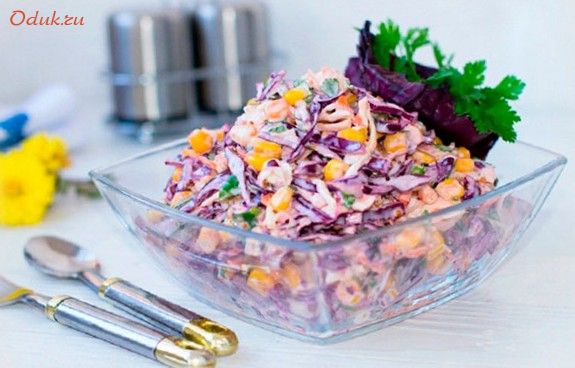 классический, салат, коулсло, капуста