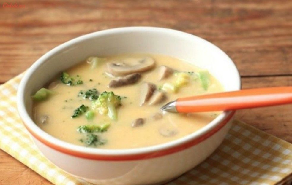 легкий, сырный, брокколи