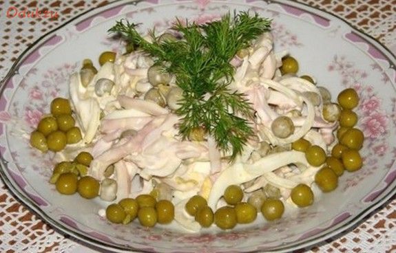 несложный, салат