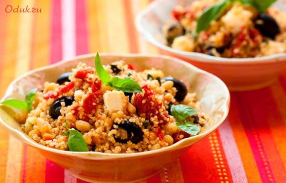 овощной, салат, рисом