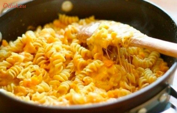 паста, сыром