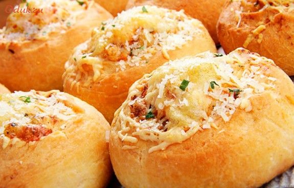 булочки, сырные, дрожжевого