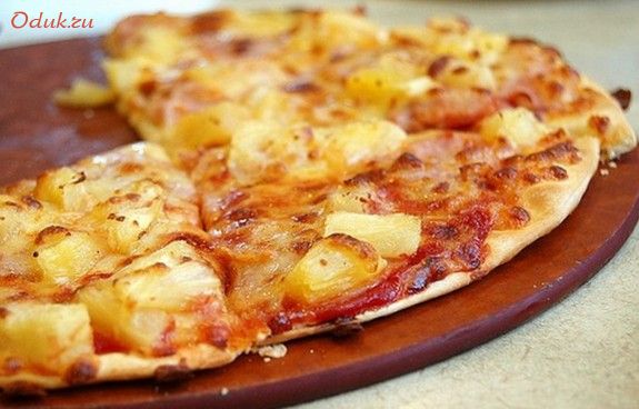 домашняя, пицца, сосисками домашняя, пицца, сосисками