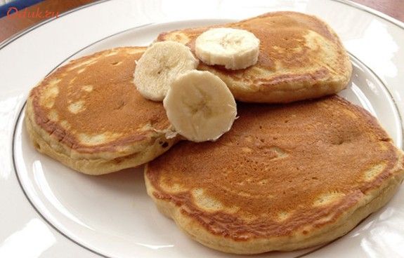оладьи, банана
