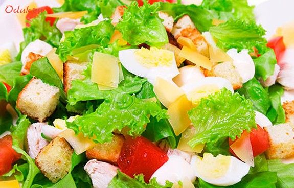 салат, цезарь, классический салат, цезарь, классический