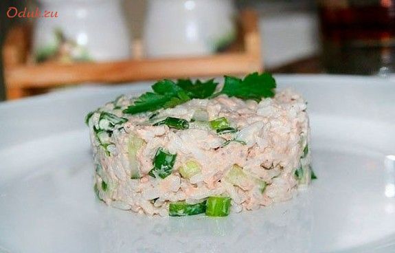 салат, рыбный