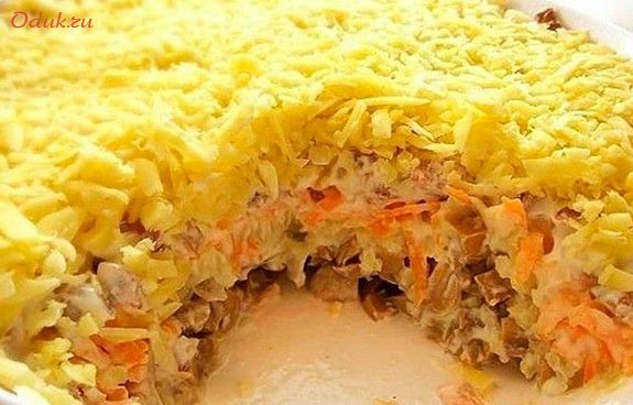 салат, мясом салат, мясом