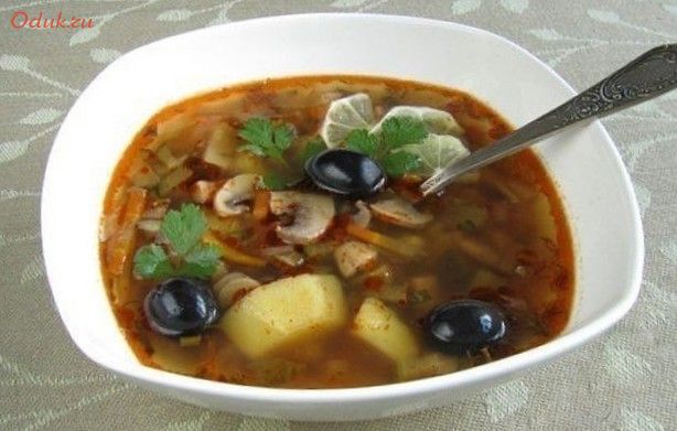 грибная, солянка, квашеной, капуста