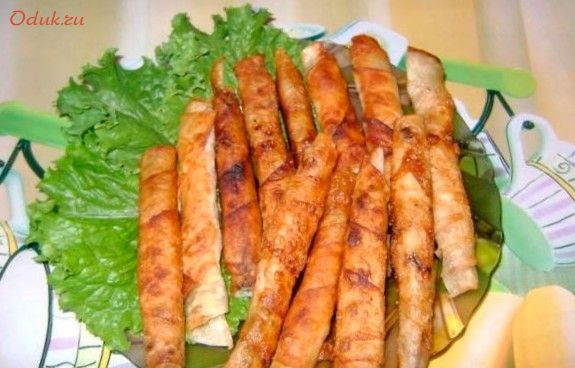 хрустящий, рулет