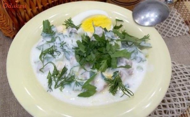 окрошка, мацони