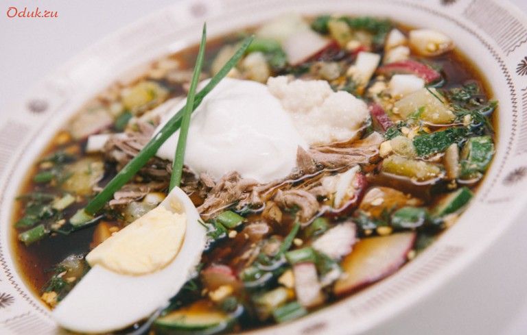 окрошка, сборная, мясная окрошка, сборная, мясная