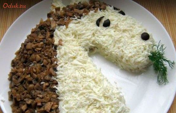 салат, белая салат, белая