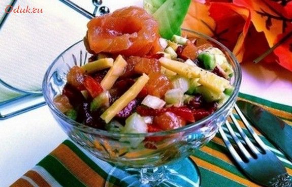 салат, фобос, семгой салат, фобос, семгой
