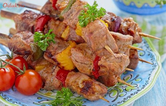 шашлык, свинины, уксусе, свинина