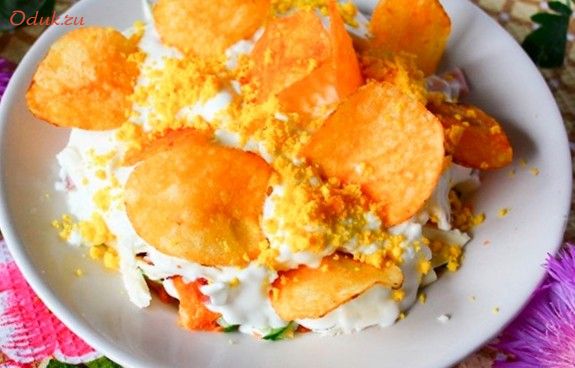 слоеный, салат, орхидея слоеный, салат, орхидея