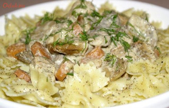 телятина, тушеная