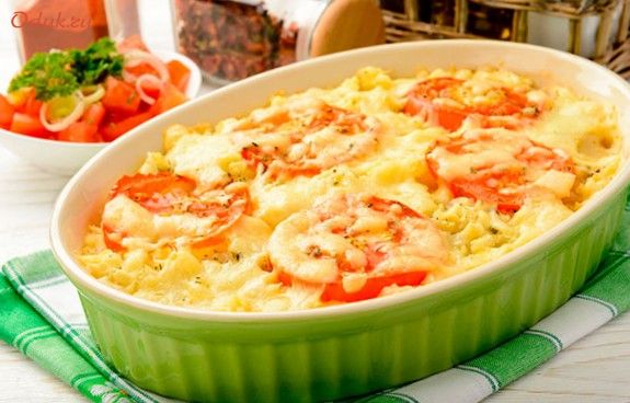 запеканка, фаршем