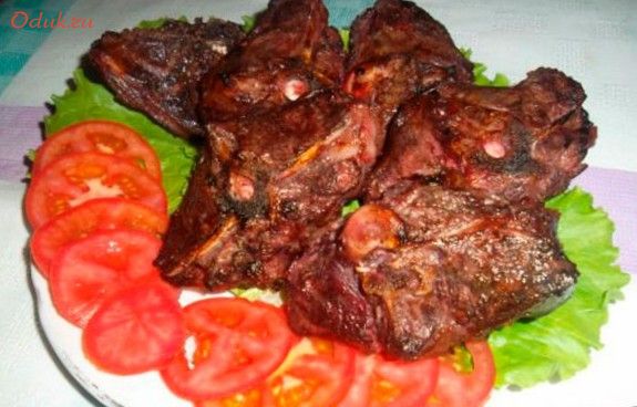 баранина, кости, маринованная, маринад баранина, кости, маринованная, маринад