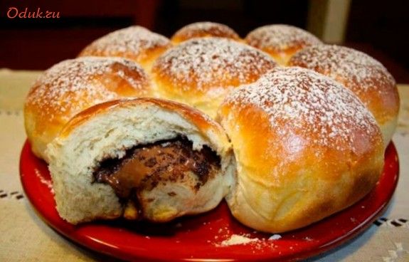 бриоши, шоколадной бриоши, шоколадной