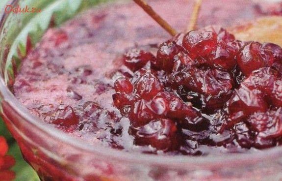 брусничное, варенье