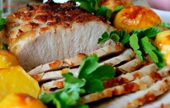 буженина, маринованная, свинина, маринад