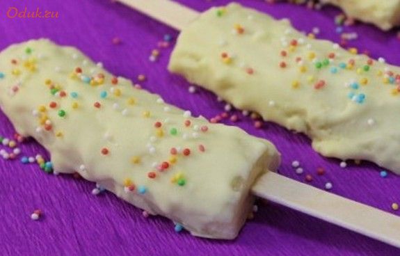 бананы, белом