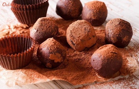 конфеты, трюфели, по-домашнему, пищевой