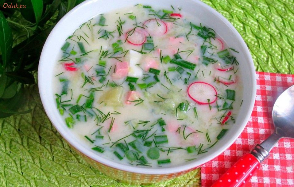 окрошка, минеральной, воде окрошка, минеральной, воде