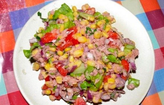 рыбный, салат