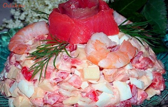 салат, коралл