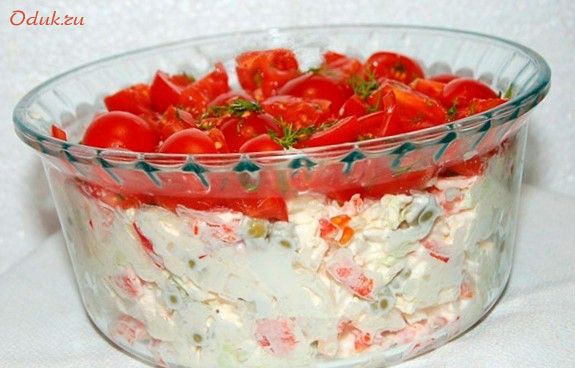 салат, красная