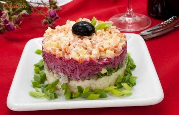 салат, наваждение, соленой