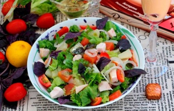 салат, роза, жир, бекон салат, роза, жир, бекон