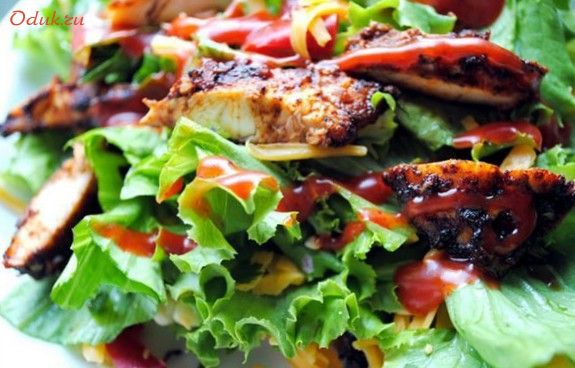 салат, беконом, курицей, бекон салат, беконом, курицей, бекон