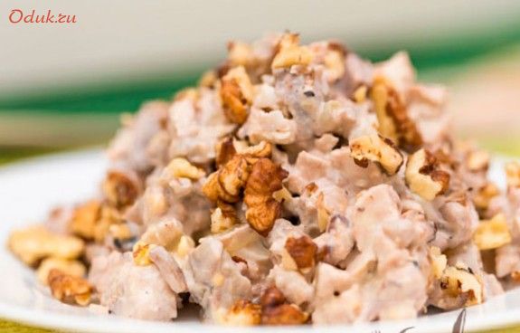 салат, шерлок, курицей