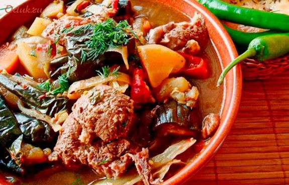 рагу, баранины, капуста