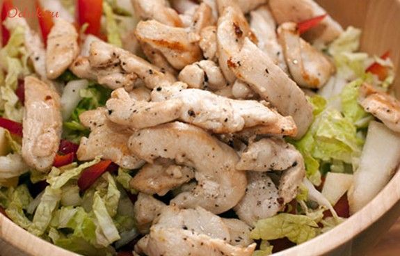 салат, куриной, капуста салат, куриной, капуста