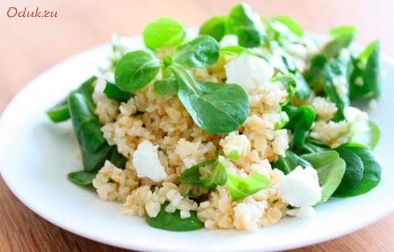 салат, кус-кусом