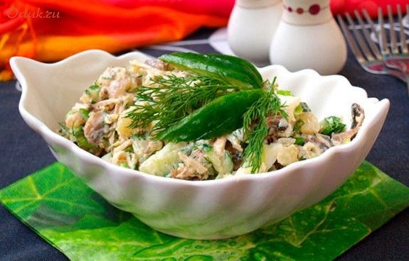 салат, ветхий, мельник