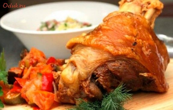 свиная, рулька, хаскл