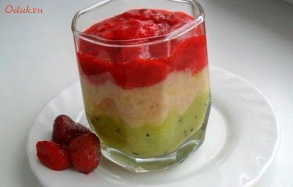 трехслойный, фруктово-ягодный, киви