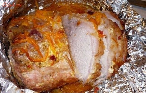 ароматная, свинина, овощами