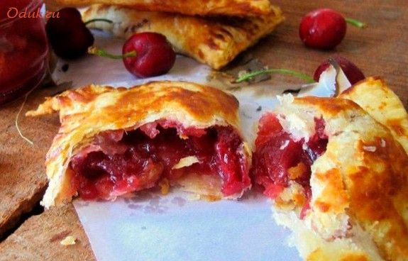 стремительные, слойки, вишневой, вишня