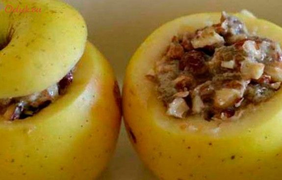 яблоки, запеченные