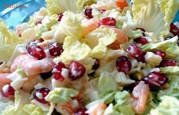 крабовый, салат, капуста