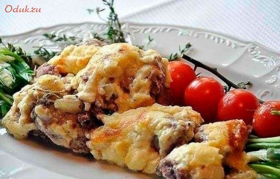 мясо, по-французски, жир