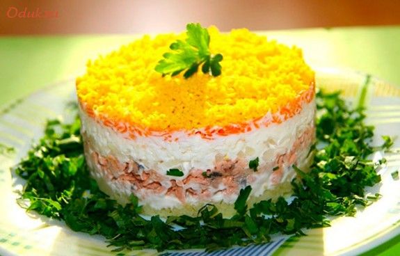 порционный, салат