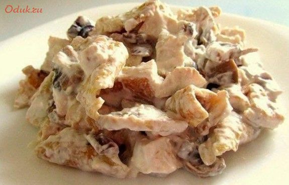 салат, всем, творог